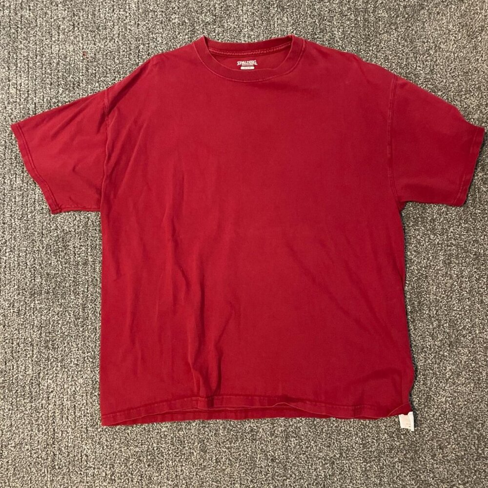 Spalding red vintage t-shirt